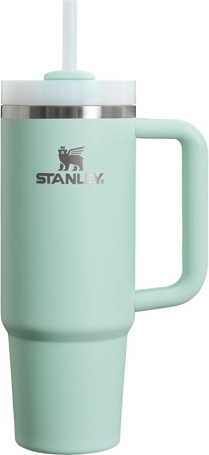 VASO TUMBLER STANLEY QUENCHER H2.0 FLOWSTATE ACERO INOXIDABLE 30 OZ MENTA - 1