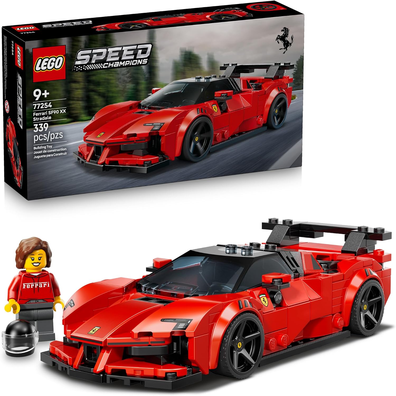 BLOQUES DE CONSTRUCCIÓN LEGO SPEED CHAMPIONS FERRARI SF90 XX STRADALE - 1