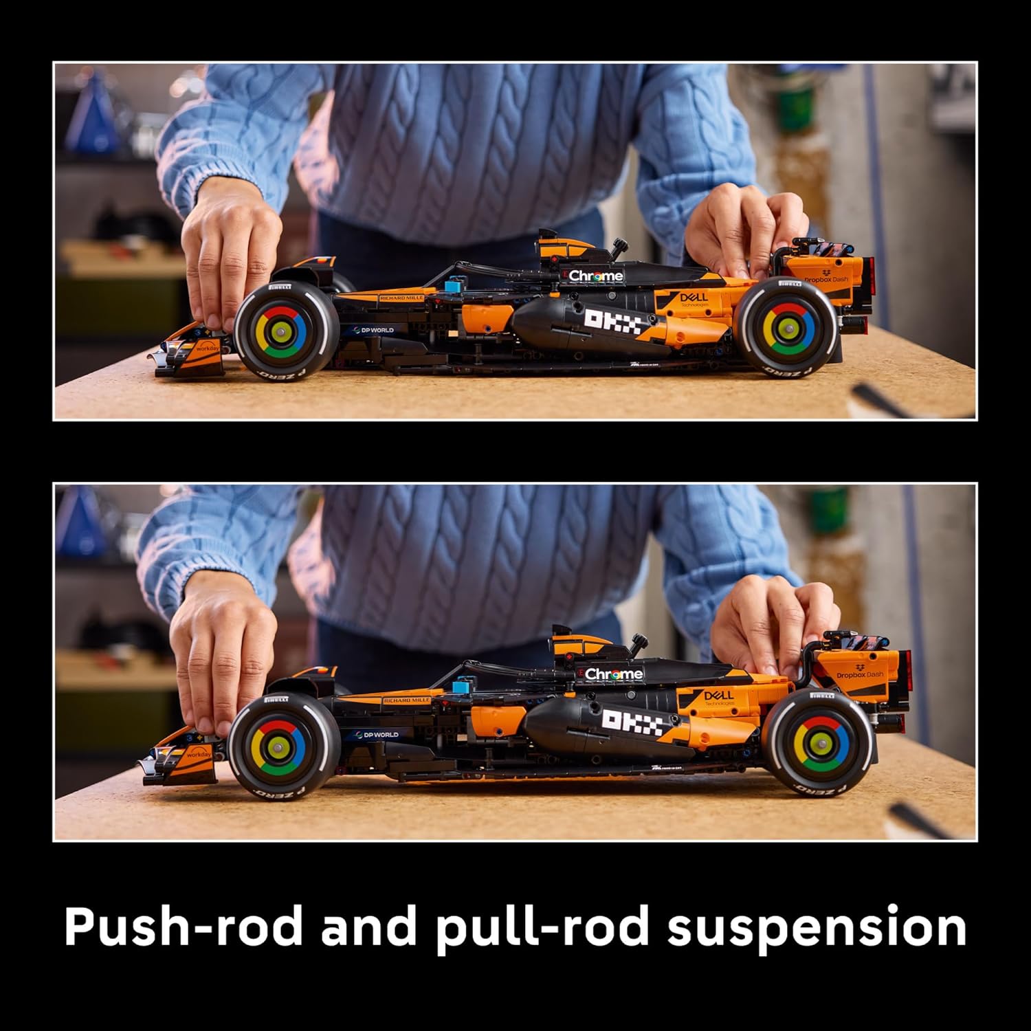 AUTO DE JUGUETE LEGO TECHNIC MCLAREN MCL39 F1 42228 - 3
