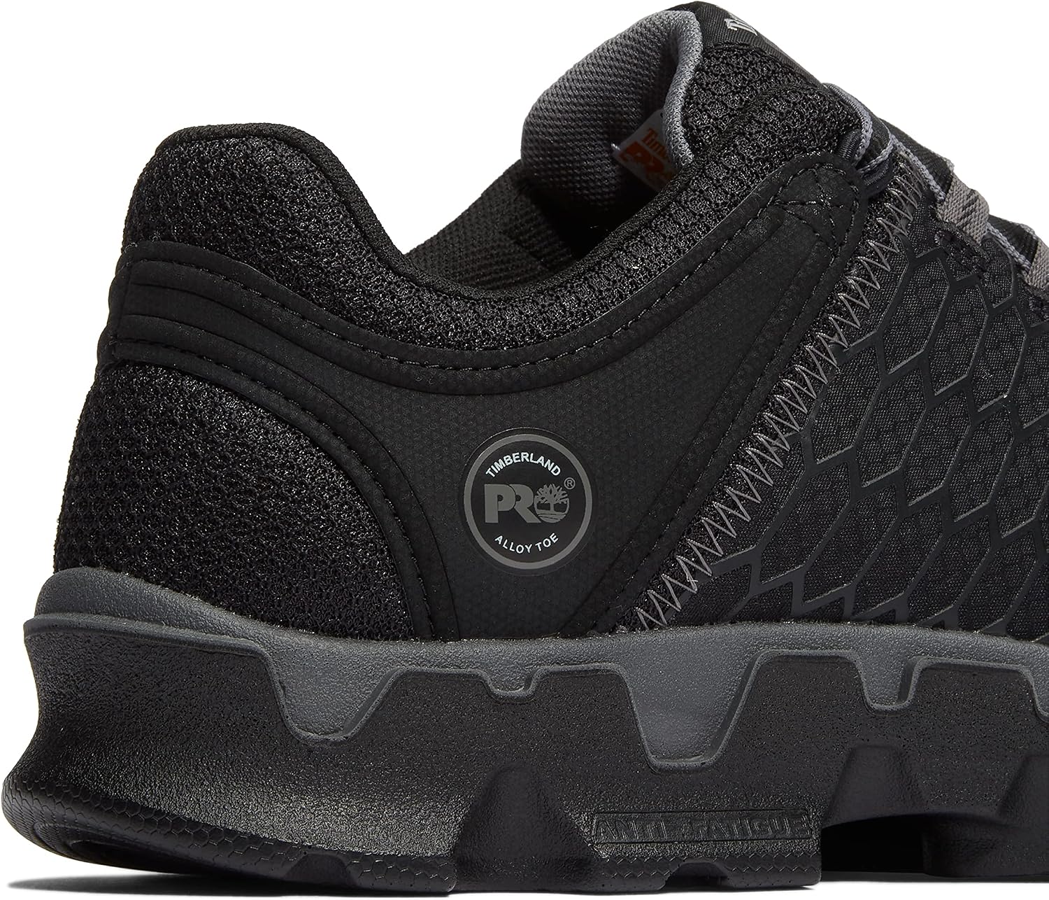 ZAPATO DE SEGURIDAD TIMBERLAND PRO POWERTRAIN SPORT CON PUNTA DE ALEACIÓN, NEGRO/GRIS, TALLA 9 - 3