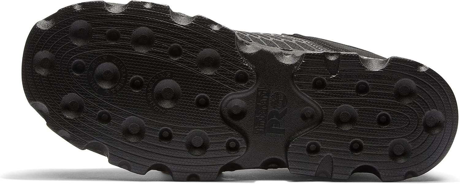 ZAPATO DE SEGURIDAD TIMBERLAND PRO POWERTRAIN SPORT CON PUNTA DE ALEACIÓN, NEGRO/GRIS, TALLA 9 - 5