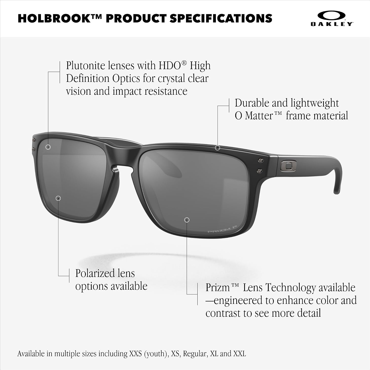 LENTES DE SOL OAKLEY HOLBROOK OO9102 POLARIZADOS CUADRADOS PARA HOMBRE - 4