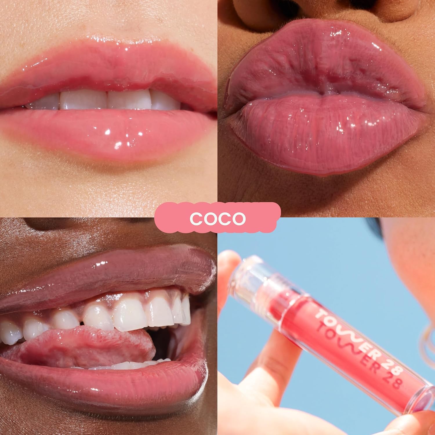 BRILLO LABIAL TOWER 28 SHINEON LIP GLOSS JELLY COCO 3.7ML - 2