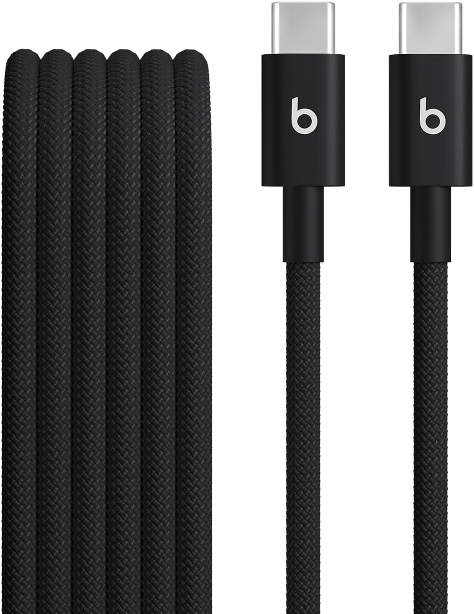 CABLE USB-C A USB-C BEATS TRENZADO 1.5 M NEGRO - 1