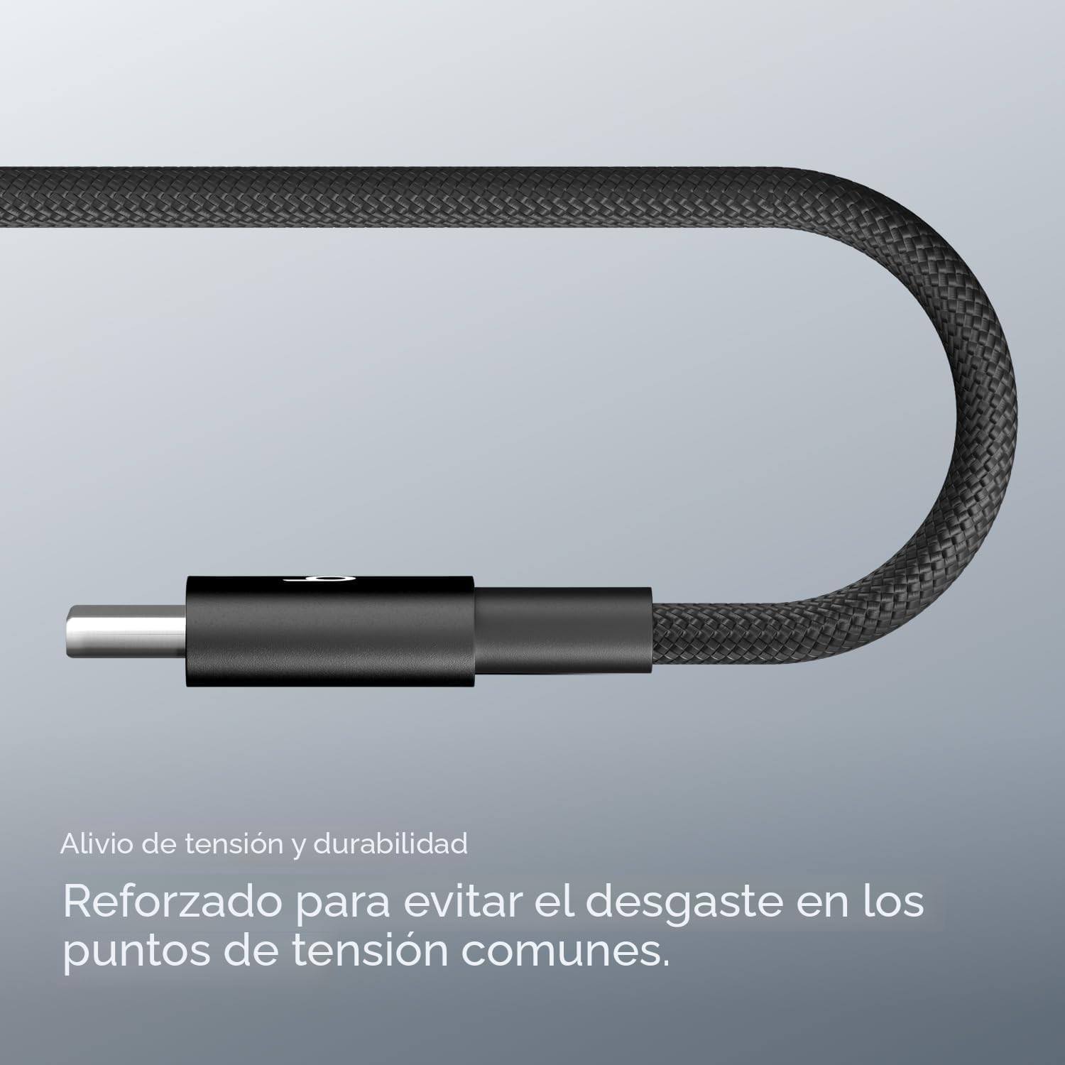 CABLE USB-C A USB-C BEATS TRENZADO 1.5 M NEGRO - 5