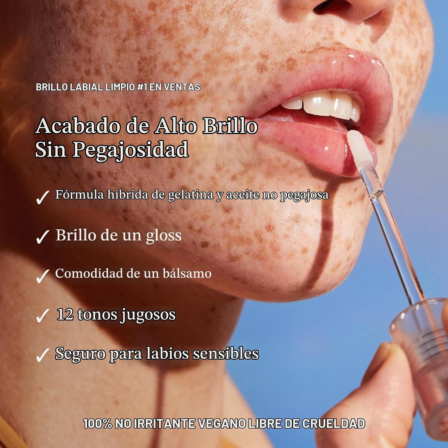 BRILLO LABIAL TOWER 28 SHINEON LIP GLOSS JELLY ALMENDRA 3.7 ML - 4