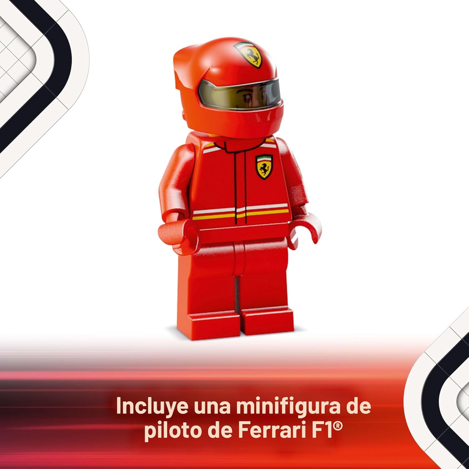 SET DE CONSTRUCCIÓN LEGO SPEED CHAMPIONS FERRARI SF-24 F1 RACE CAR 77242 - 4