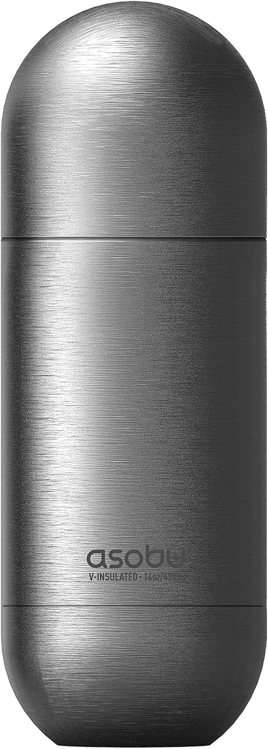 TERMO ASOBU ORB ACERO INOXIDABLE DOBLE PARED 420 ML VERDE PASTEL - 4