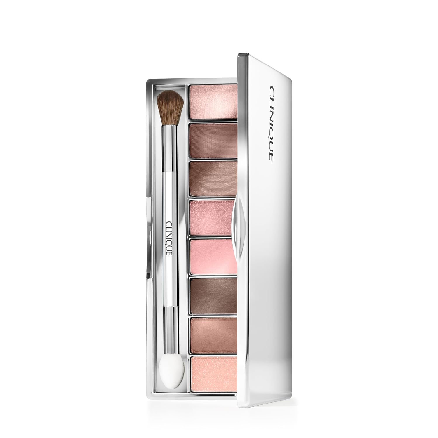 PALETA DE SOMBRAS CLINIQUE ALL ABOUT SHADOW 8 TONOS MIEL Y ROSA - 1