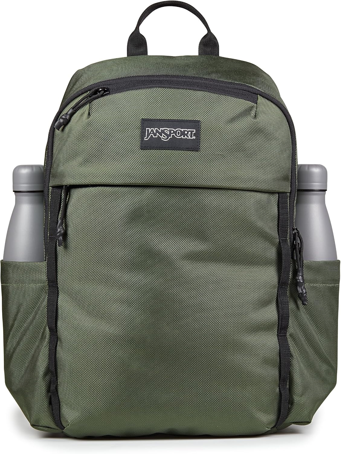 MOCHILA JANSPORT VENTURE DAYPACK CON COMPARTIMENTO ACOLCHADO PARA LAPTOP VERDE - 4