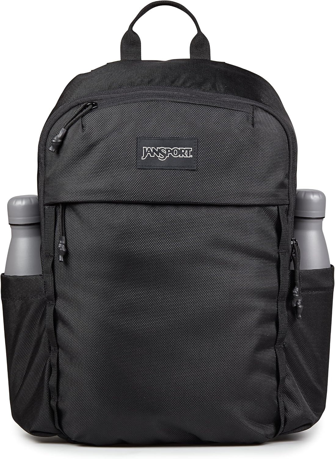 MOCHILA JANSPORT VENTURE DAYPACK NEGRO CON COMPARTIMENTO ACOLCHADO PARA LAPTOP - 4