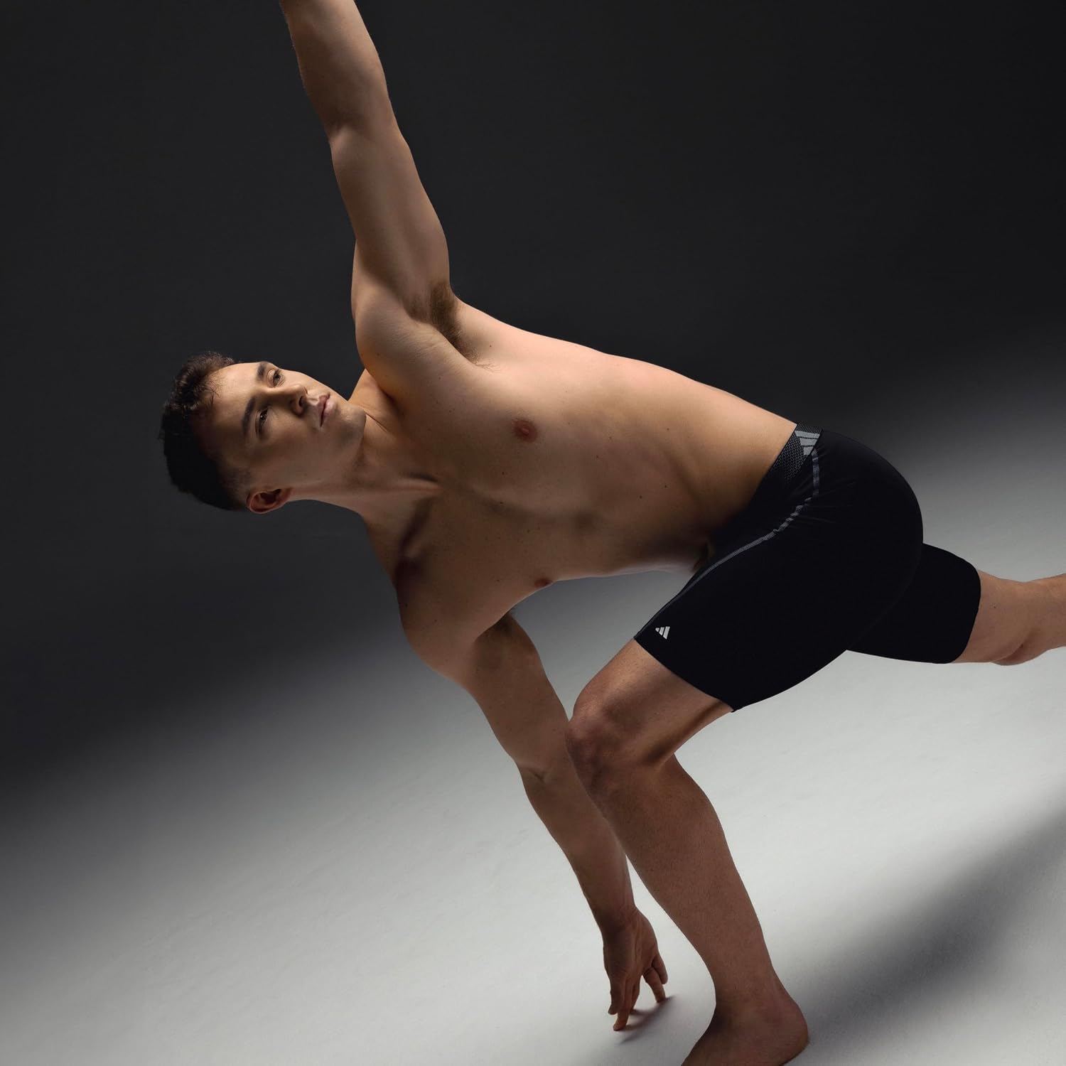BOXER BRIEF ADIDAS PERFORMANCE PACK 3 UNIDADES NEGRO - 2
