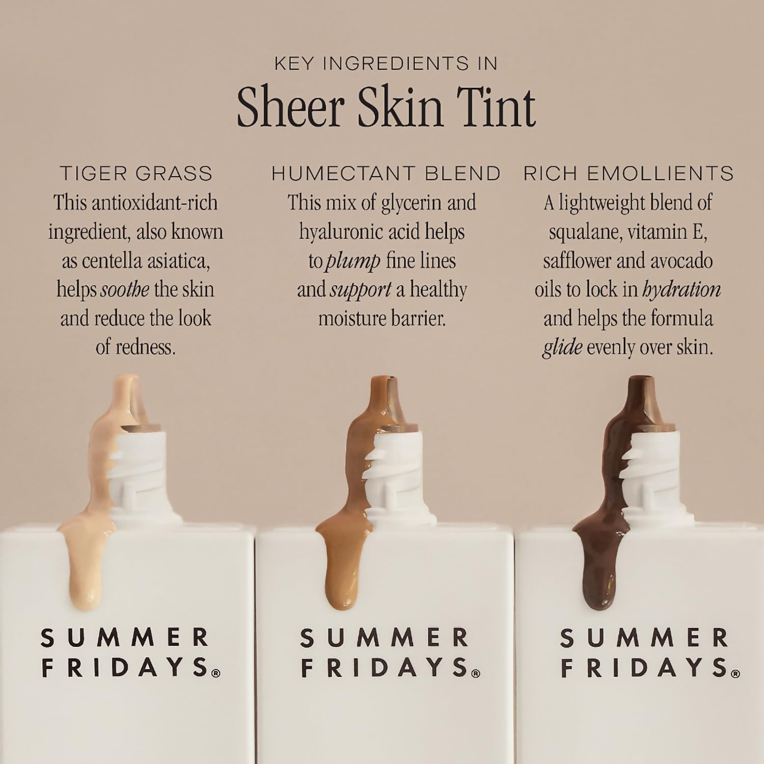 BASE DE MAQUILLAJE SUMMER FRIDAYS SHEER SKIN TINT SHADE 4 30ML - 5