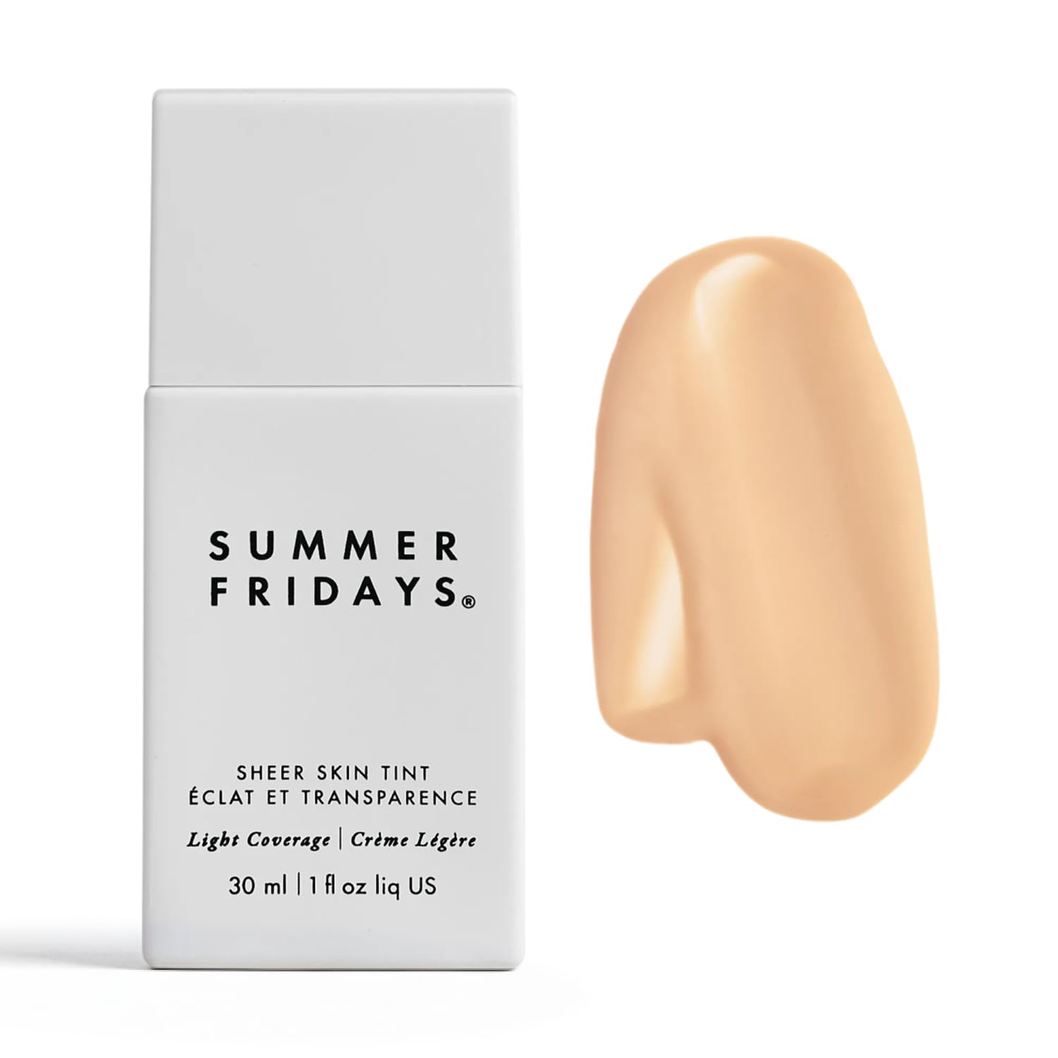 BASE DE MAQUILLAJE SUMMER FRIDAYS SHEER SKIN TINT SHADE 1 30ML - 1