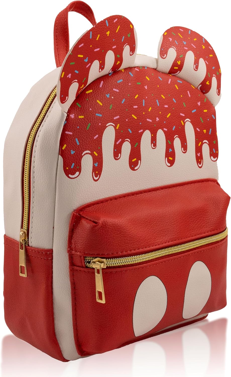 MOCHILA MINI MICKEY MOUSE CREMA PARA NIÑOS Y ADULTOS - 2