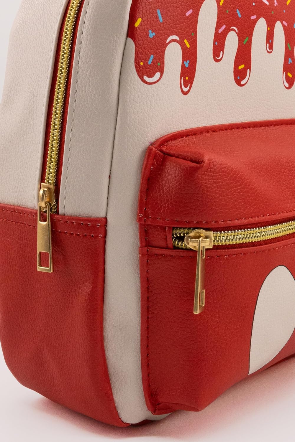 MOCHILA MINI MICKEY MOUSE CREMA PARA NIÑOS Y ADULTOS - 4