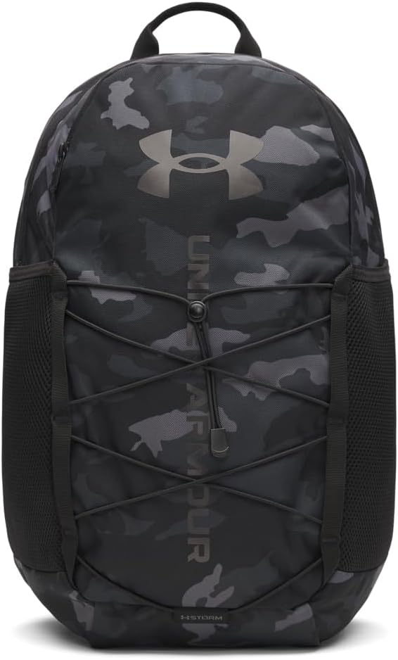 MOCHILA UNDER ARMOUR HUSTLE SPORT 6.0 NEGRO - 1