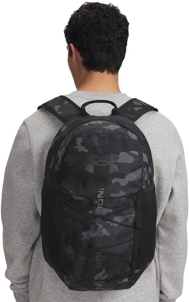 MOCHILA UNDER ARMOUR HUSTLE SPORT 6.0 NEGRO - 4