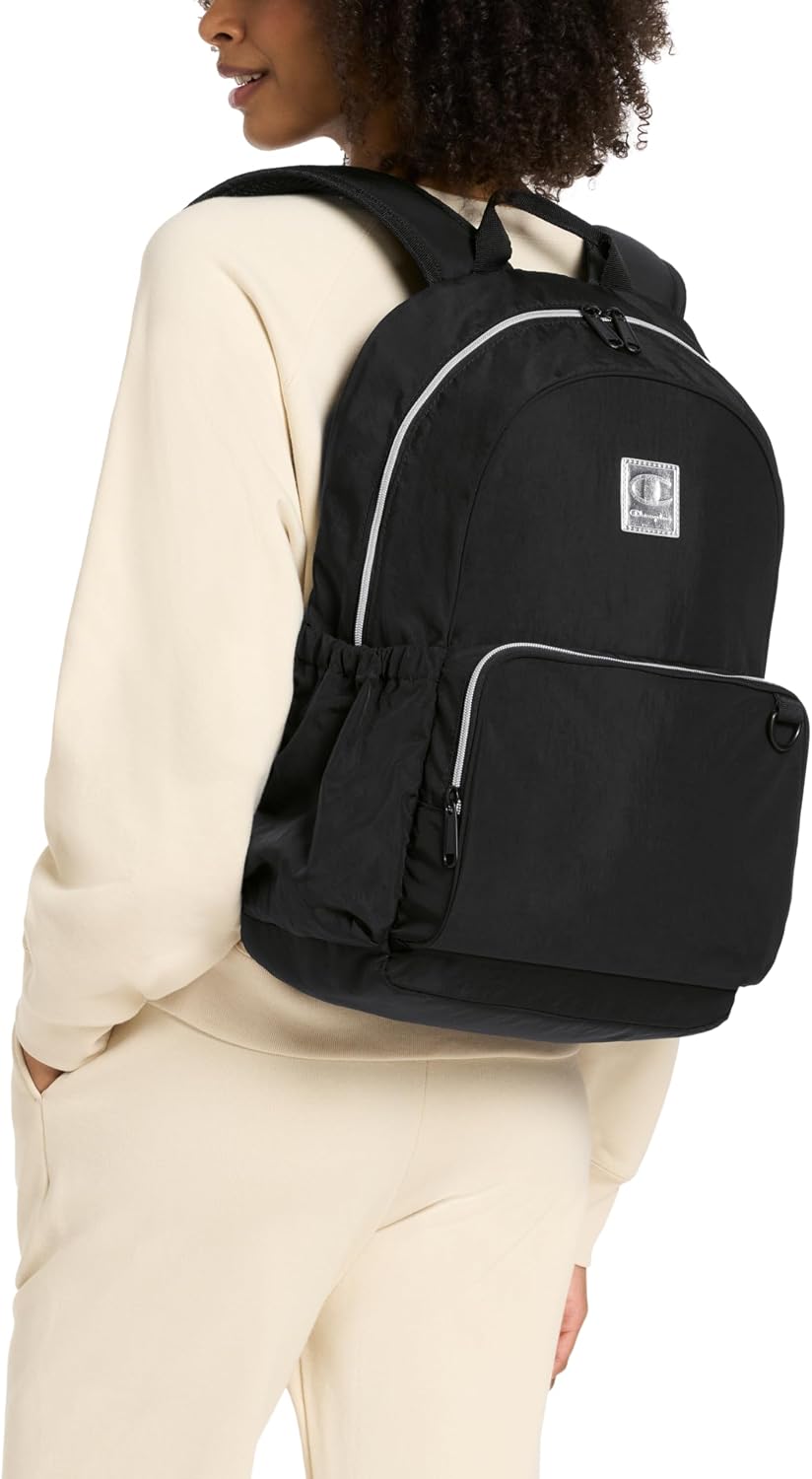 MOCHILA CHAMPION VENICE LAPTOP BACKPACK NYLON NEGRO - 5