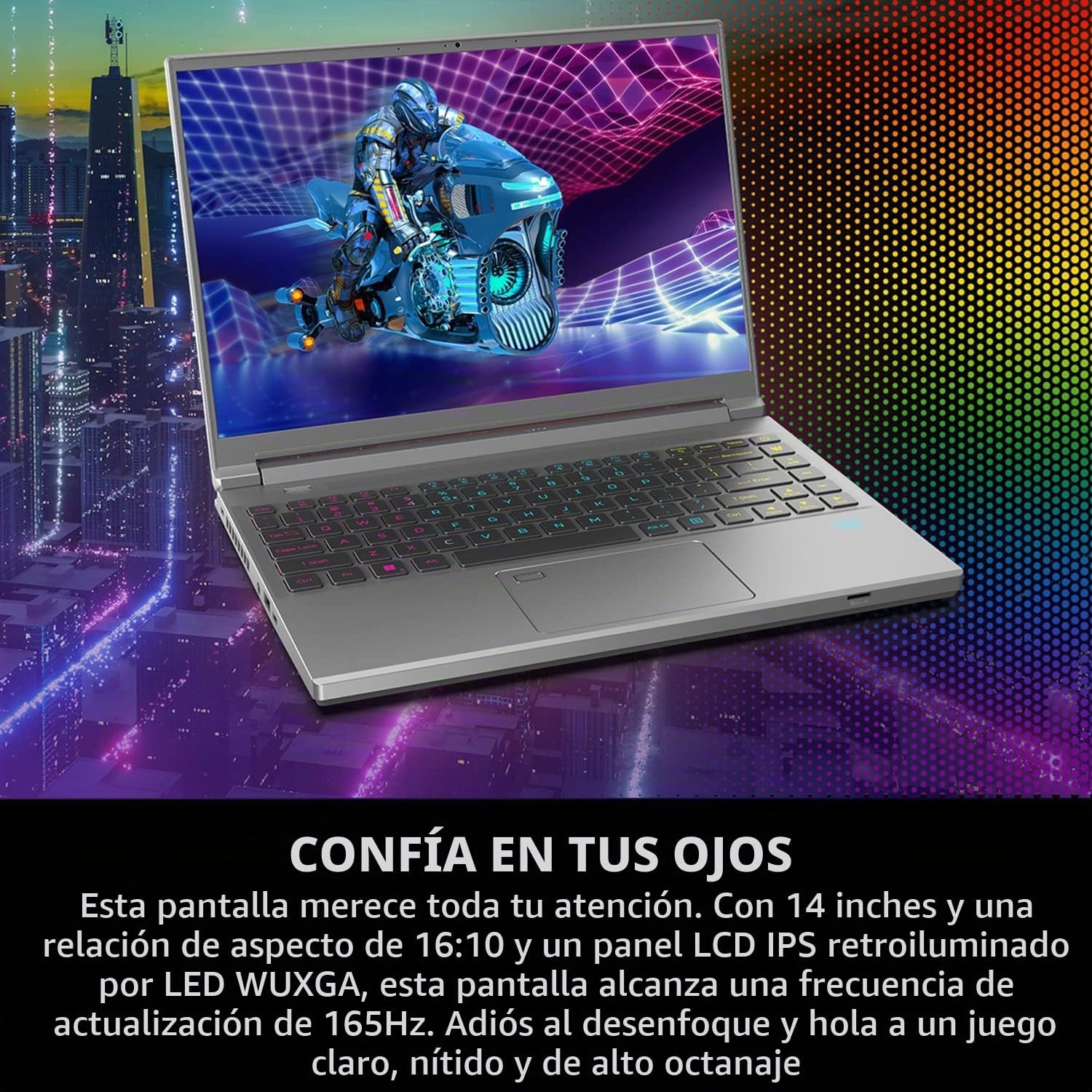 LAPTOP ACER PREDATOR TRITON 14 INTEL CORE I7-13700H RTX 4050 16GB 512GB SSD - 4
