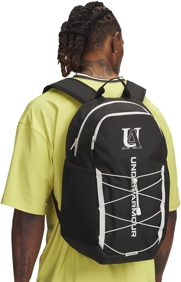 MOCHILA UNDER ARMOUR HUSTLE SPORT 6.0 NEGRO - 5