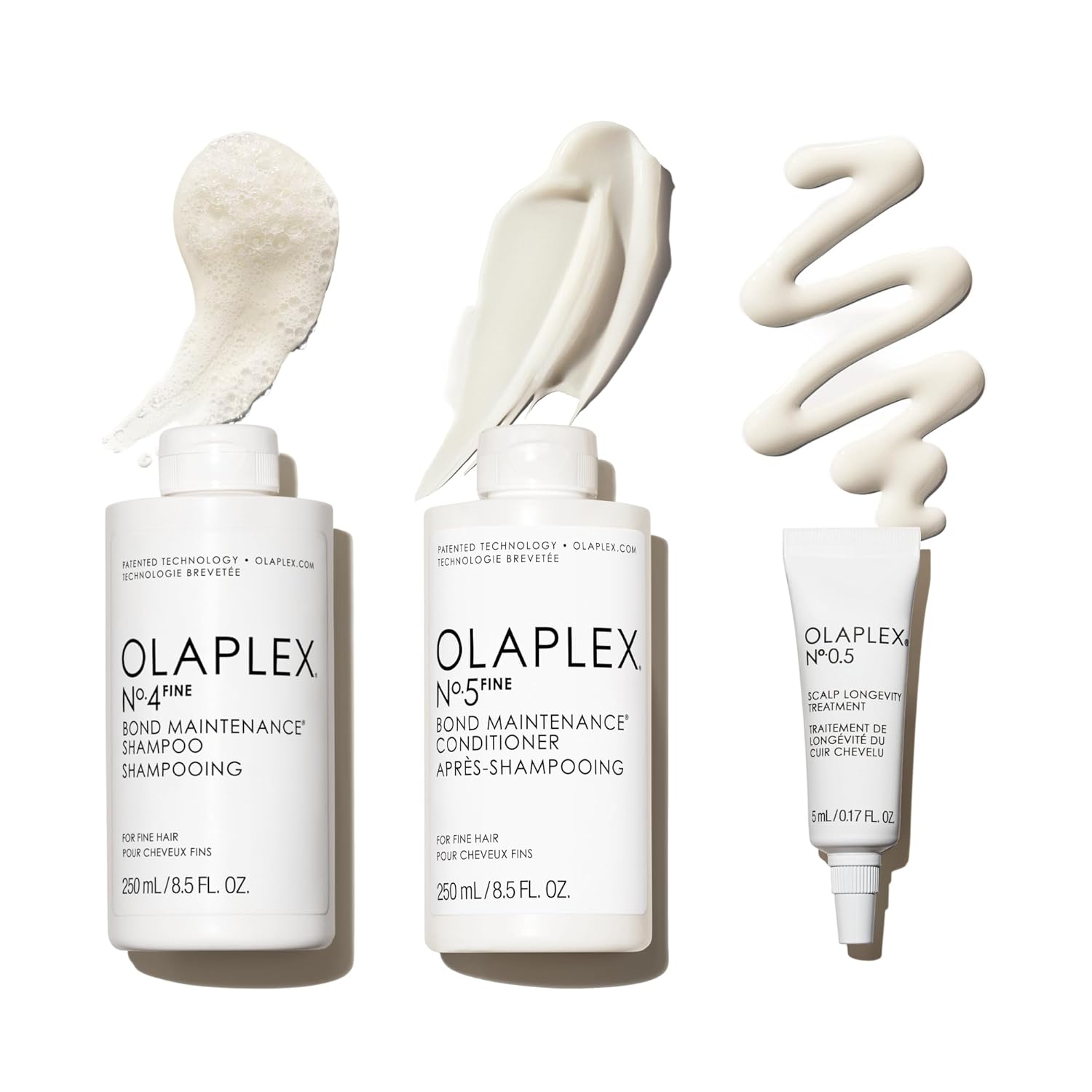 SET DE CAPILAR OLAPLEX N°.4 FINE BOND MAINTENANCE VOLUMIZING SHAMPOO - 1