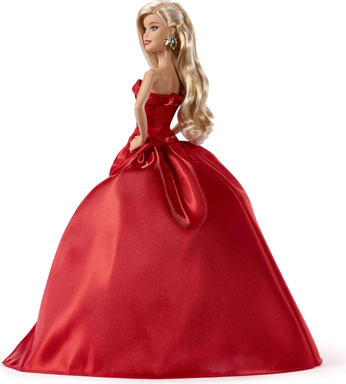 MUÑECA BARBIE SIGNATURE 2026 HOLIDAY COLLECTIBLE CON VESTIDO ROJO Y SOPORTE - 5