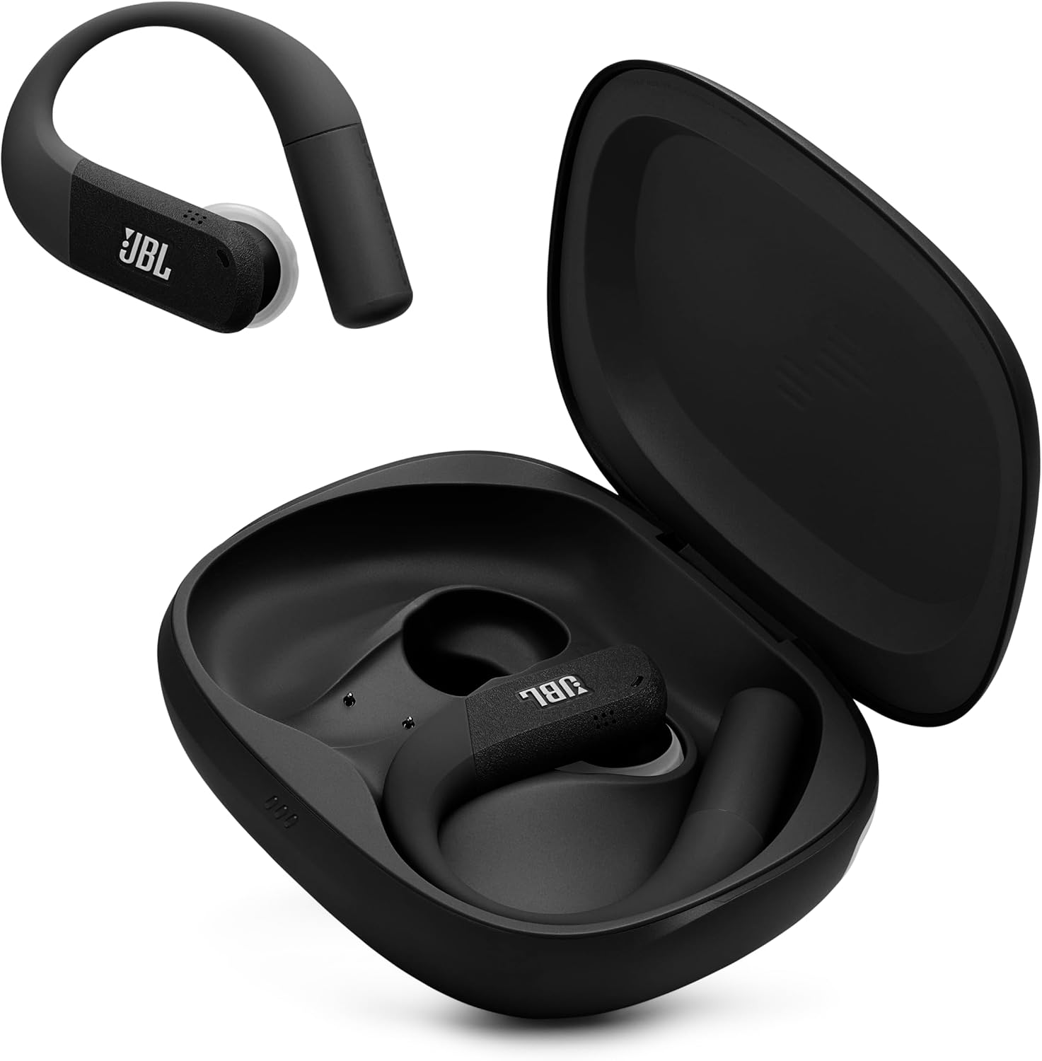 AUDÍFONOS JBL ENDURANCE PEAK 4 TRUE WIRELESS CON CANCELACIÓN DE RUIDO NEGRO/GRIS - 1