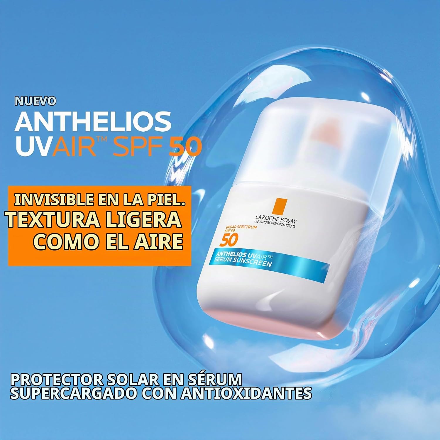 PROTECTOR SOLAR LA ROCHE-POSAY ANTHELIOS UVAIR SERUM SPF 50 - 2