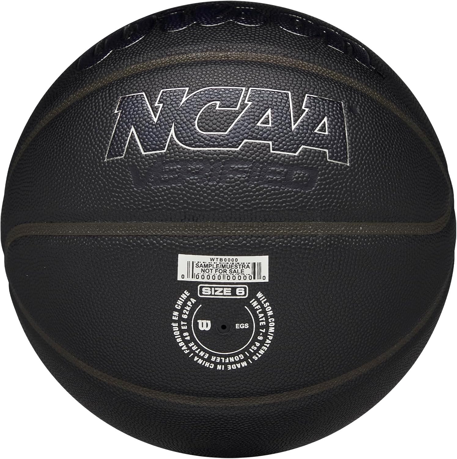 BALÓN DE BÁSQUETBOL WILSON VERIFIED INDOOR/OUTDOOR TALLA 7 29.5 PULGADAS MIDNIGHT - 5