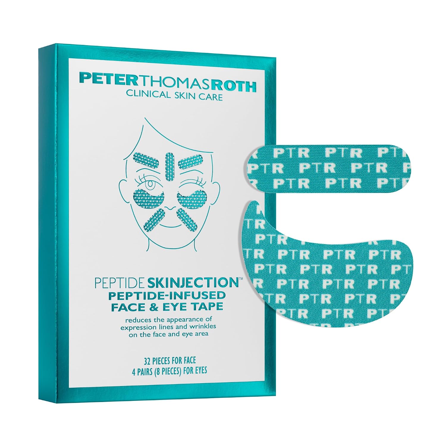 PETER THOMAS ROTH PEPTIDE SKINJECTION CINTA FACIAL INFUSIONADA CON PÉPTIDOS PARA ROSTRO Y CONTORNO DE OJOS - 1
