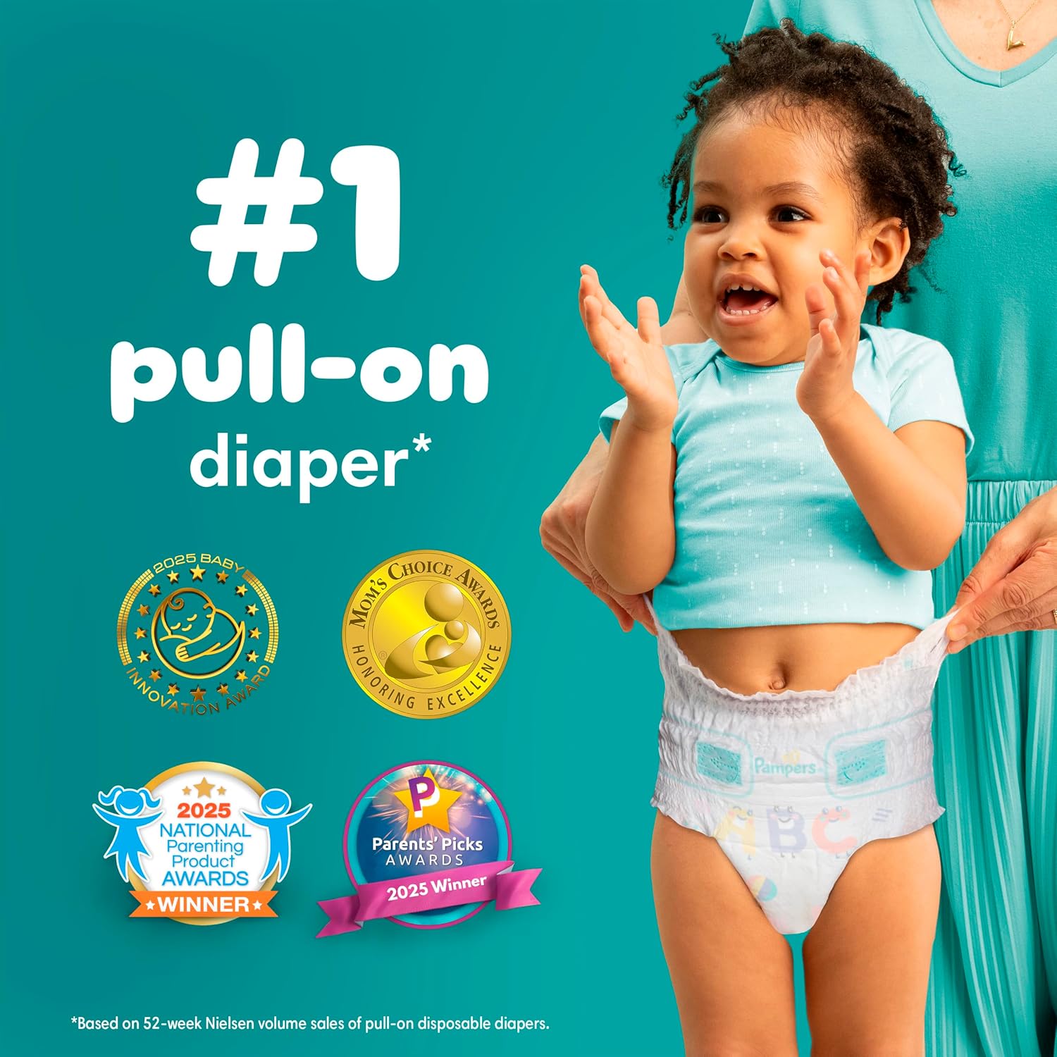 PAÑALES PAMPERS CRUISERS 360 TALLA 8 60 UNIDADES - 2
