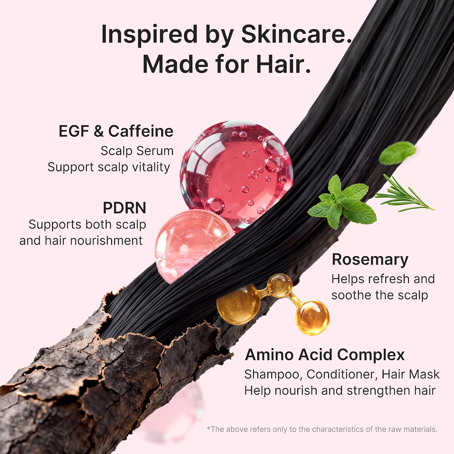 SET DE CAPILAR MEDICUBE ROSEMARY PDRN GLASS HAIR 5 PIEZAS - 4