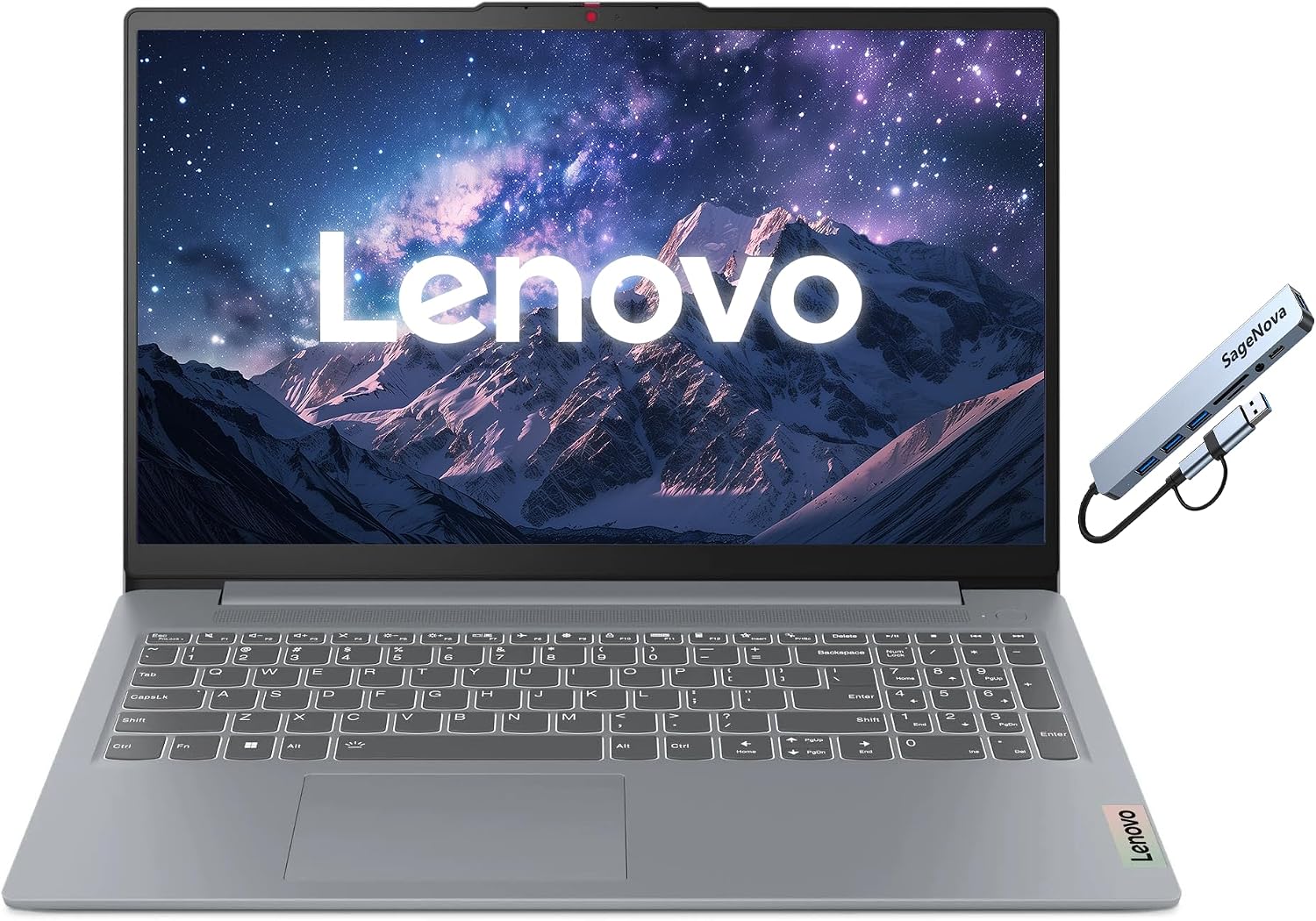 LAPTOP LENOVO IDEAPAD SLIM 3I 15.6' FHD INTEL N150 8GB RAM 128GB SSD WINDOWS 11 GRIS - 1