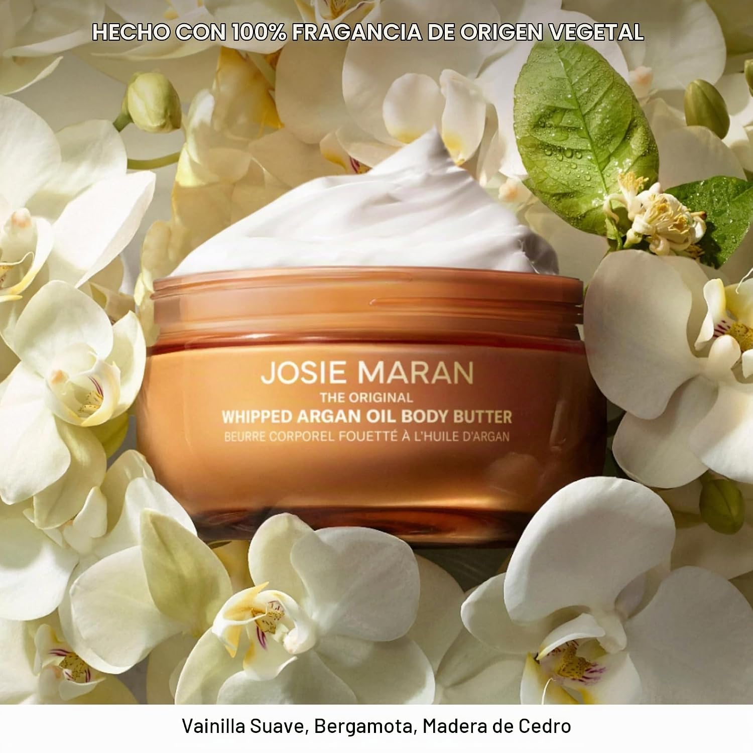 CREMA CORPORAL JOSIE MARAN VANILLA VIBEZZZ WHIPPED ARGAN TAMAÑO VIAJE 59 ML - 3