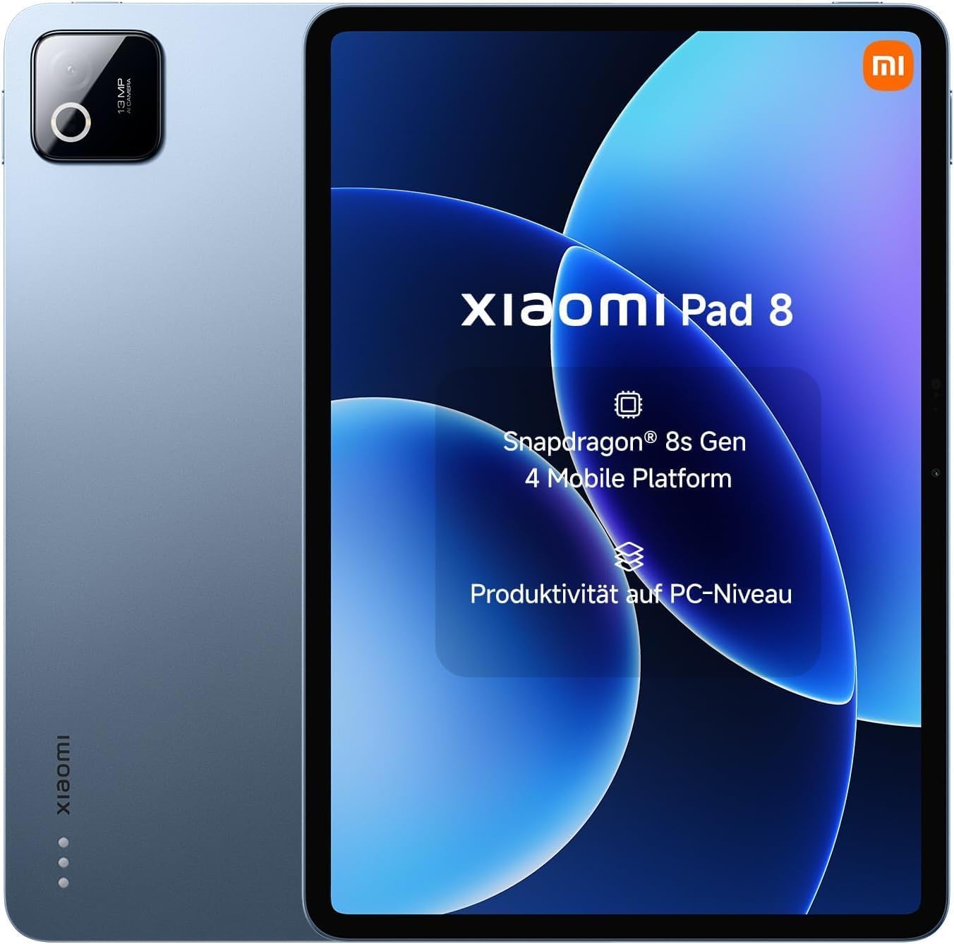 TABLET XIAOMI PAD 8 AI WIFI 11.2 PULGADAS 3.2K 144HZ 256GB 12GB AZUL - 1