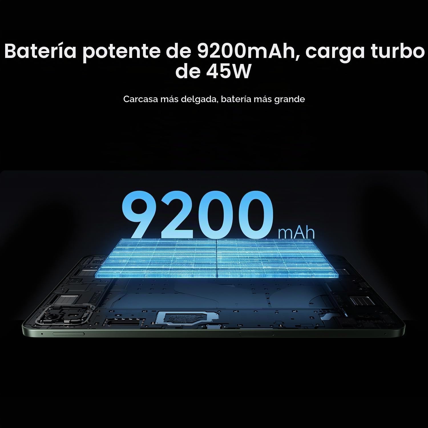 TABLET XIAOMI PAD 8 AI WIFI 11.2 PULGADAS 3.2K 144HZ 256GB 12GB AZUL - 3