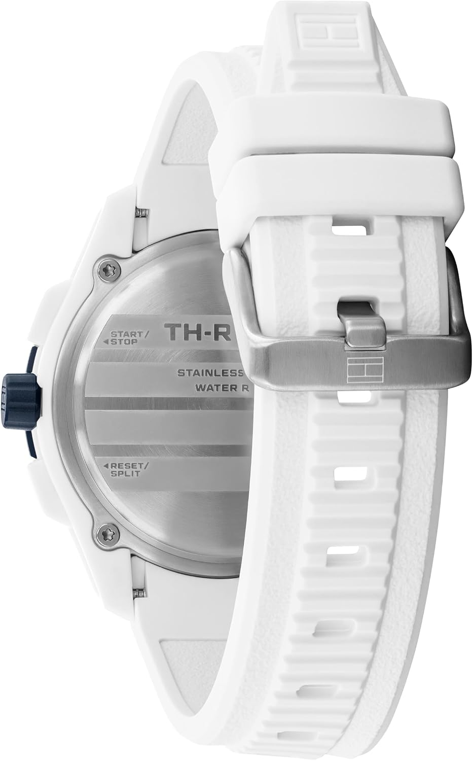 RELOJ TOMMY HILFIGER TH-REGATTA CRONÓGRAFO CUARZO 44MM ACERO INOXIDABLE CORREA SILICONA AZUL MARINO - 2