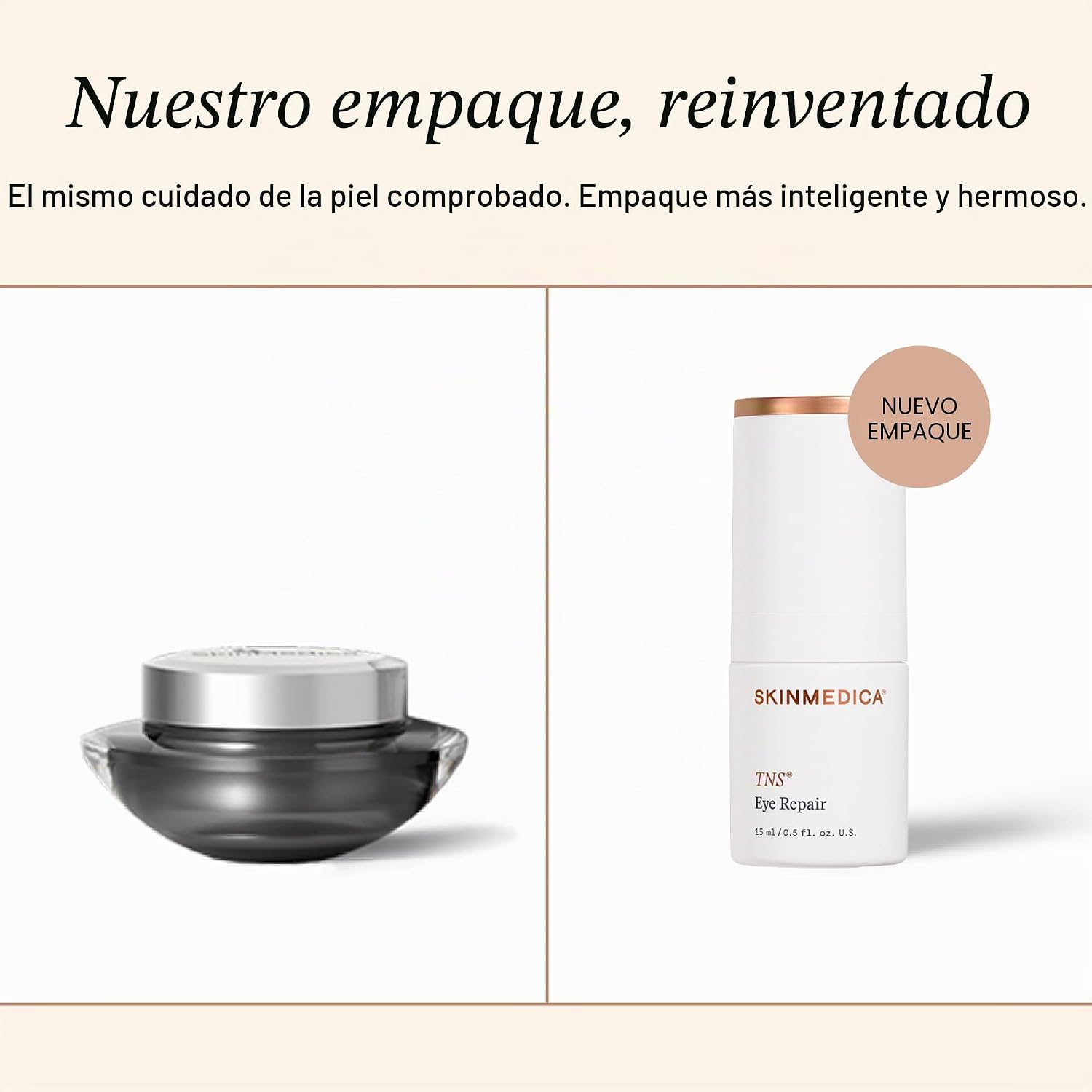 SKINMEDICA TNS EYE REPAIR CONTORNO DE OJOS HIDRATANTE 0.5 OZ - 2