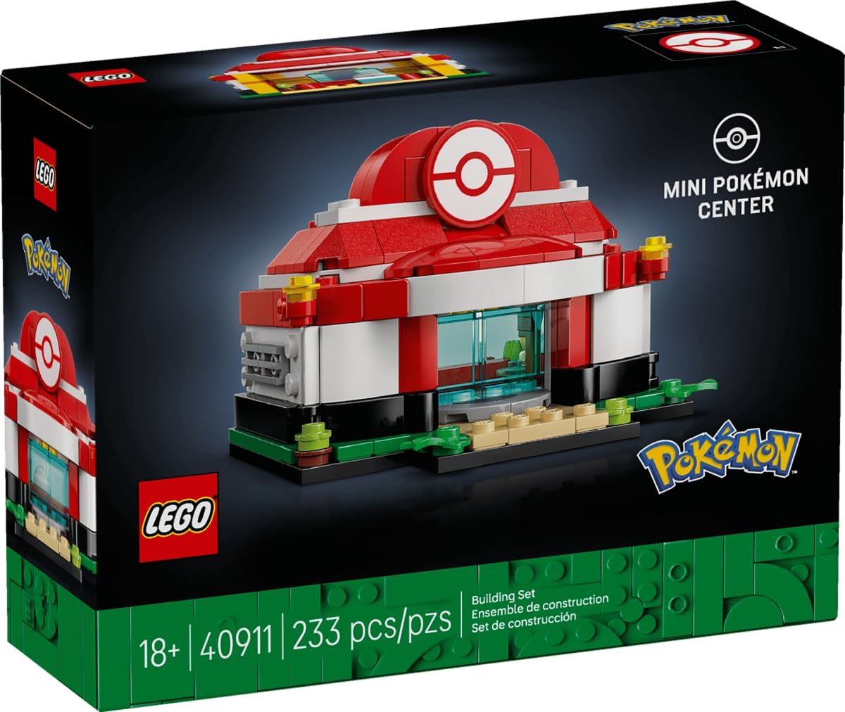 SET DE CONSTRUCCIÓN LEGO POKÉMON MINI POKÉMON CENTER 40911 233 PIEZAS - 2