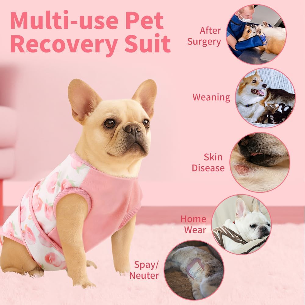 TRAJE DE RECUPERACIÓN QUIRÚRGICA PARA PERROS YIBOOAURA TALLA M - 2
