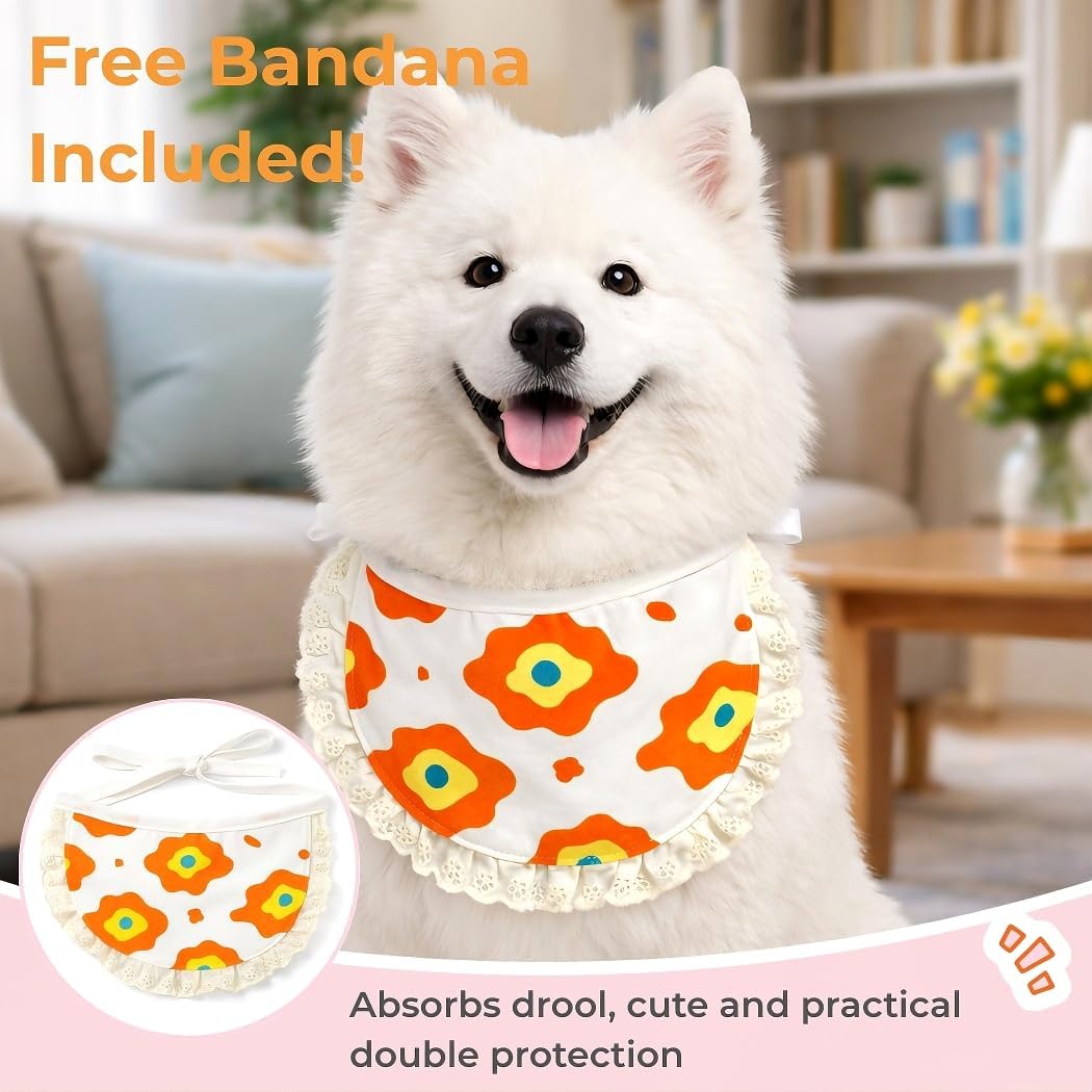TRAJE DE RECUPERACIÓN QUIRÚRGICA PARA PERROS YIBOOAURA TALLA L - 4