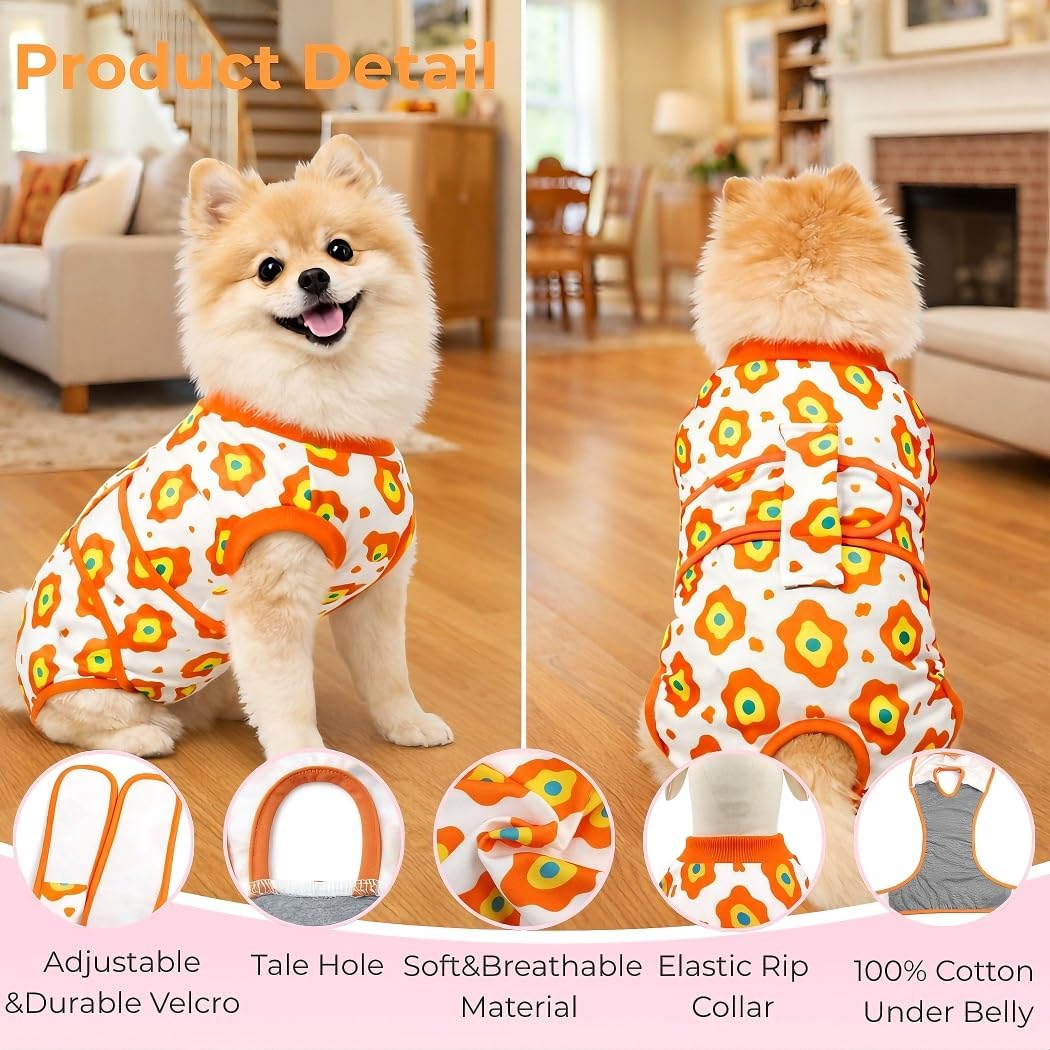 TRAJE DE RECUPERACIÓN QUIRÚRGICA PARA PERROS YIBOOAURA TALLA L - 5