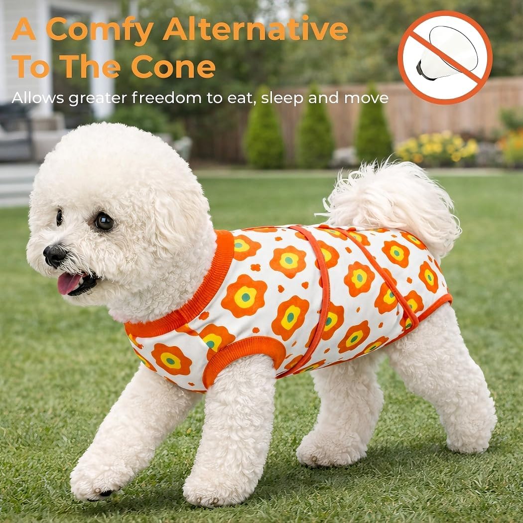 TRAJE DE RECUPERACIÓN QUIRÚRGICA PARA PERROS YIBOOAURA TALLA S - 2