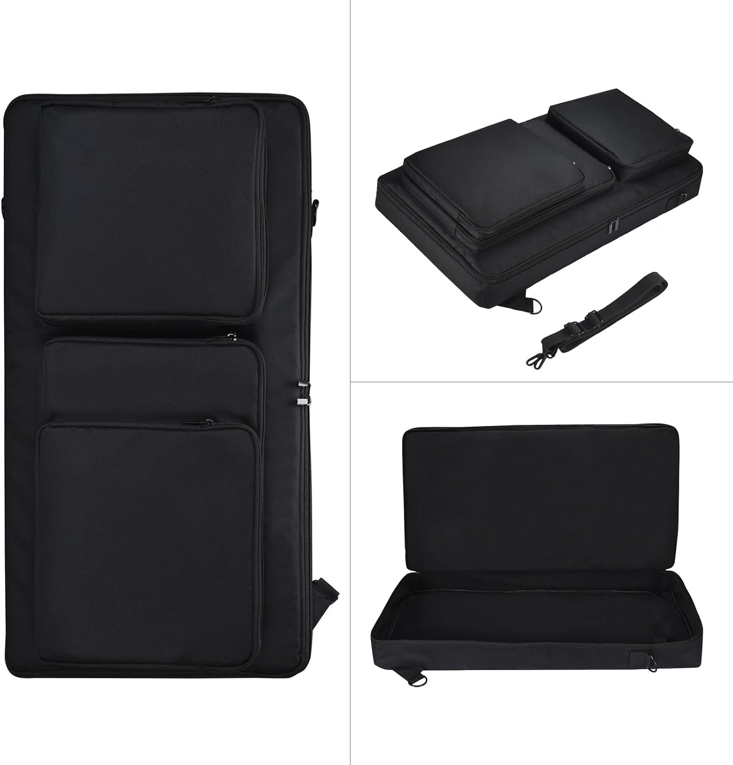 BOLSA DE ALMACENAMIENTO PARA EQUIPOS DJ PIONEER DDJ-FLX 6/SX/SX2/SX3 CON CORREA AJUSTABLE - 1