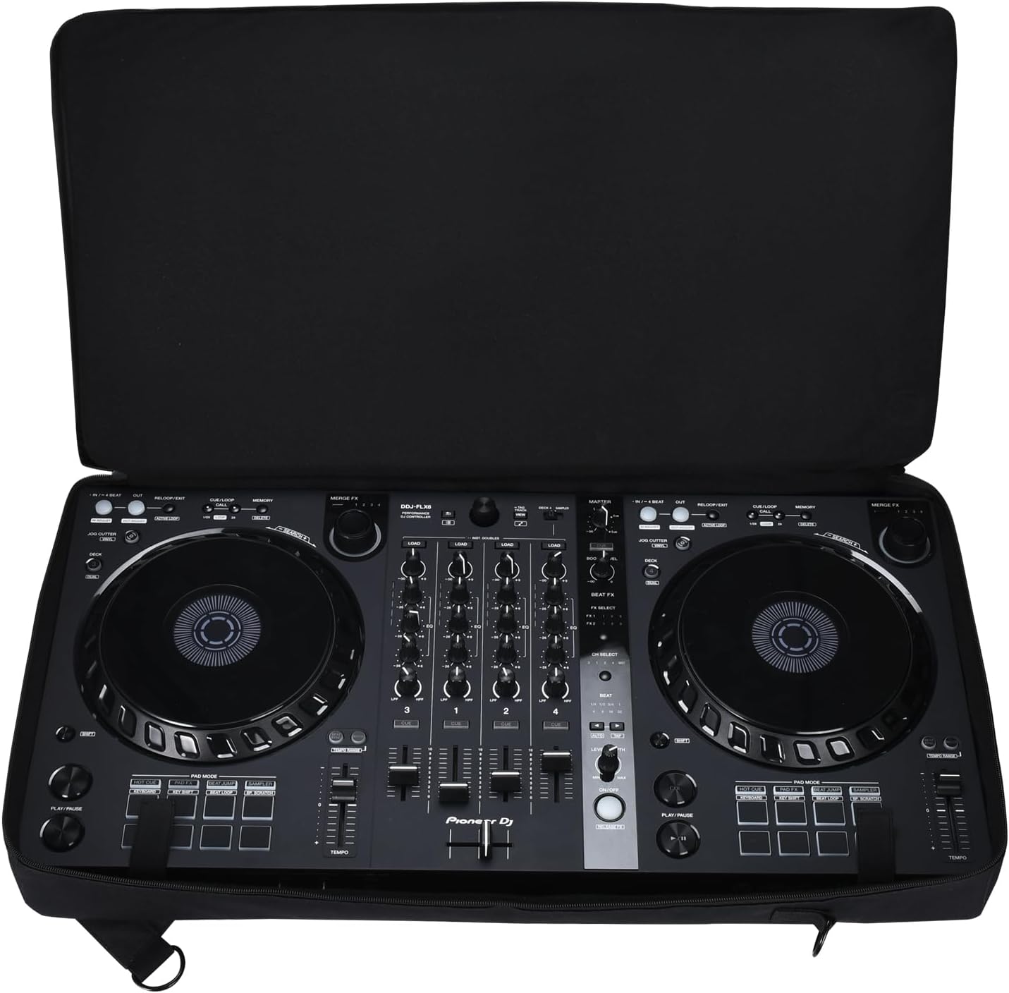 BOLSA DE ALMACENAMIENTO PARA EQUIPOS DJ PIONEER DDJ-FLX 6/SX/SX2/SX3 CON CORREA AJUSTABLE - 2