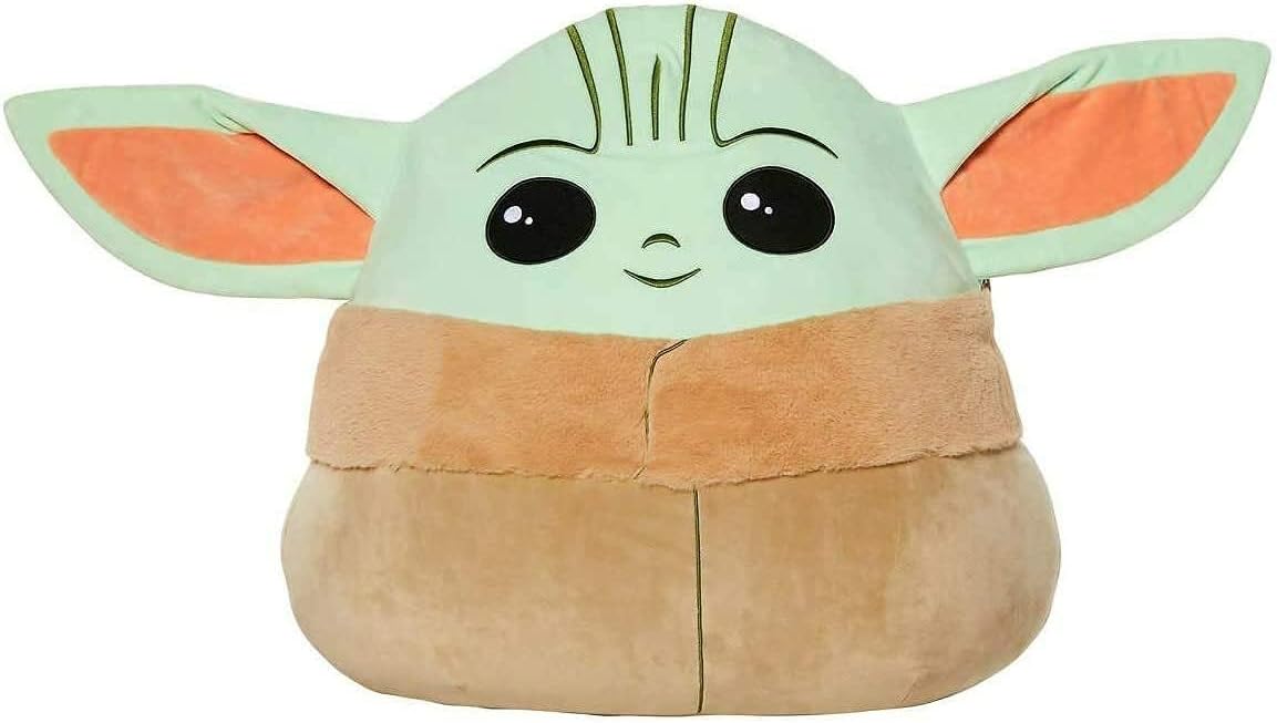 PELUCHE SQUISHMALLOW BABY YODA 20 PULGADAS - 1