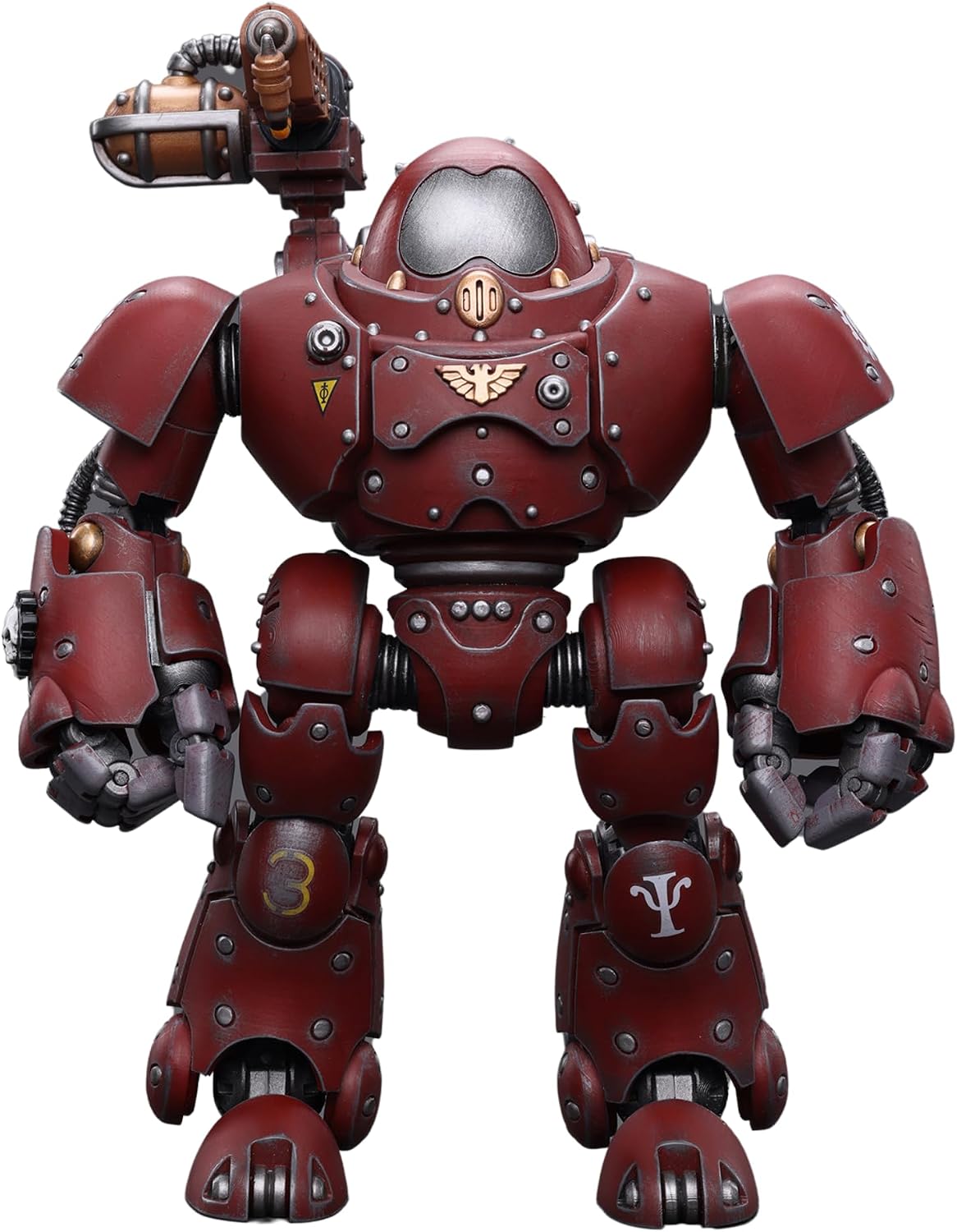 FIGURA DE ACCIÓN JOYTOY WARHAMMER 40,000 ADEPTUS MECHANICUS KASTELAN ROBOT 1/18 - 1