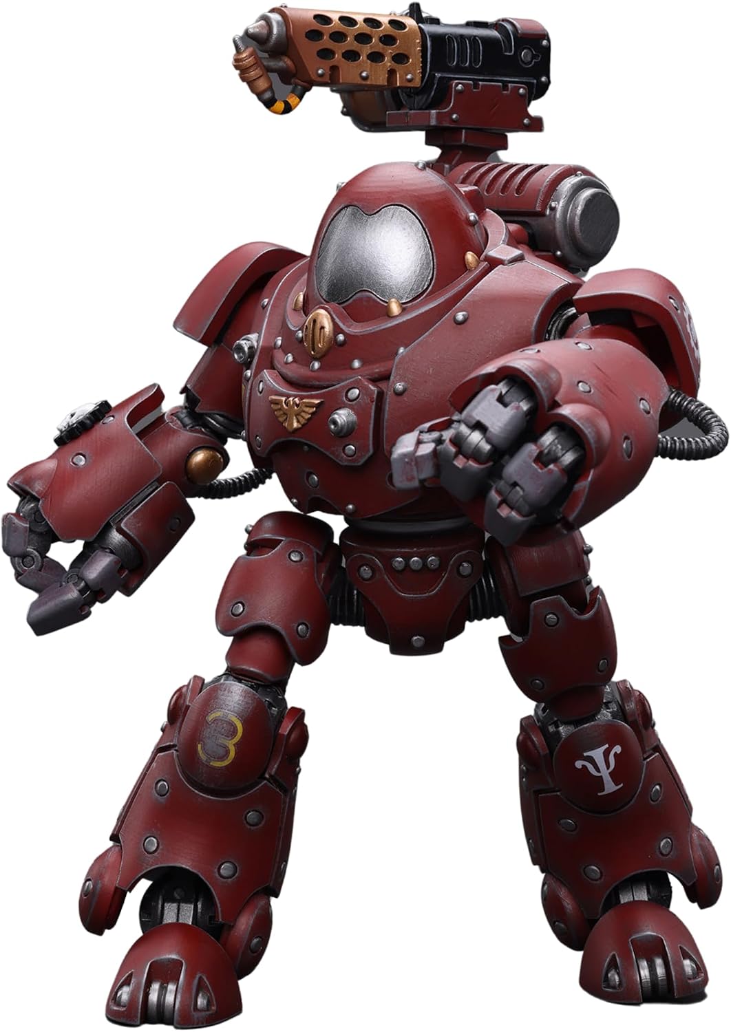 FIGURA DE ACCIÓN JOYTOY WARHAMMER 40,000 ADEPTUS MECHANICUS KASTELAN ROBOT 1/18 - 3