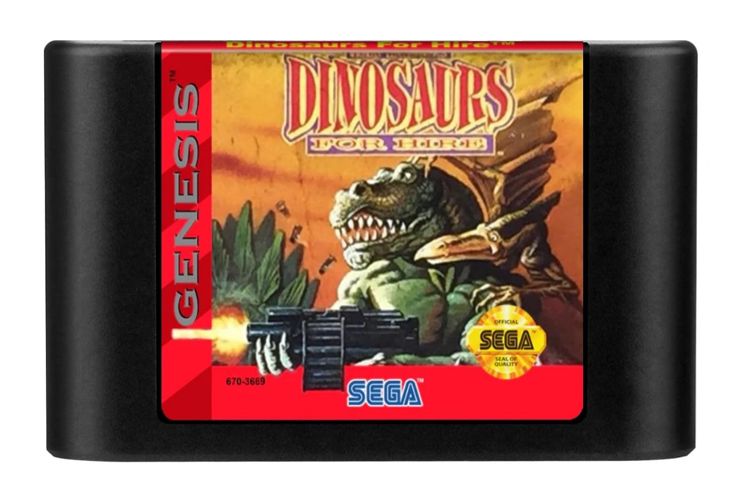 VIDEOJUEGO DINOSAURS FOR HIRE SEGA GENESIS - 1